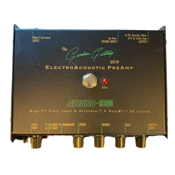 Award-Session GG10 Gordon Giltrap Acoustic PreAmp NOS